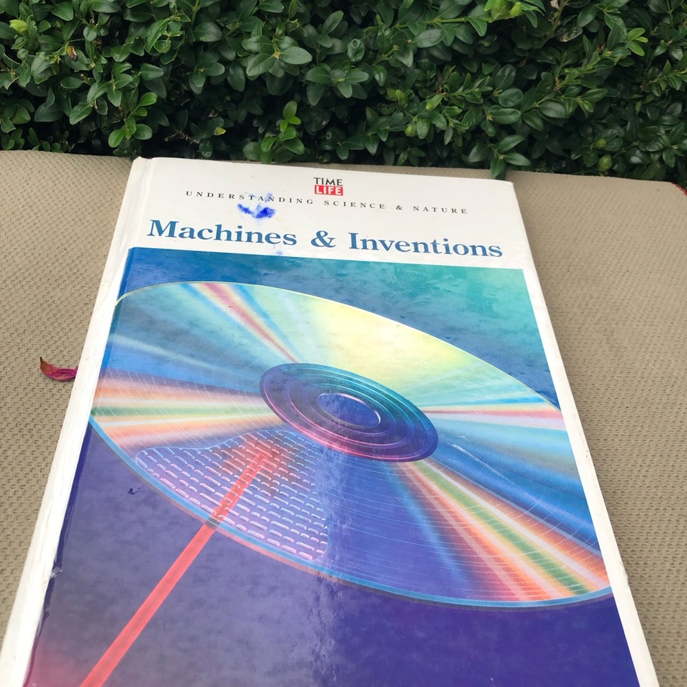 Machines & Inventions Hardcover Book - White/Cream Cover